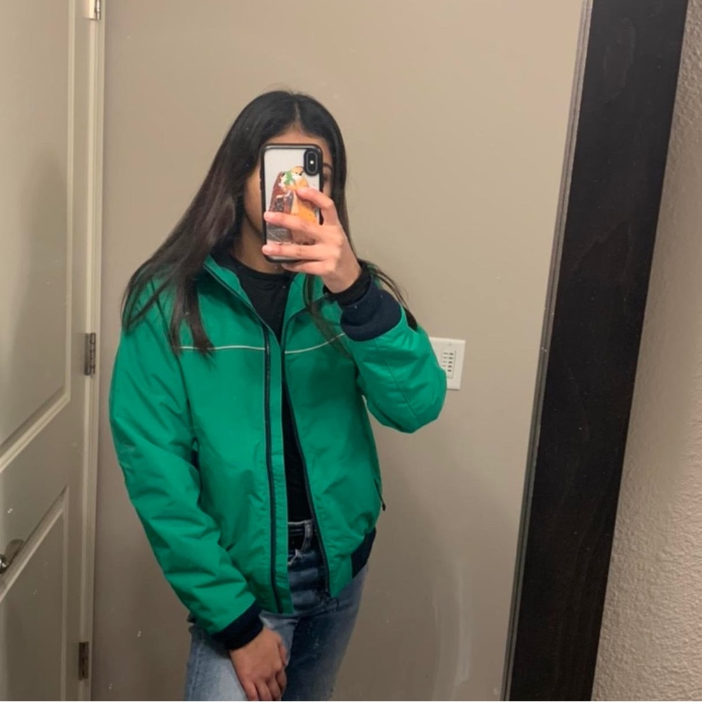 Landsend green jacket